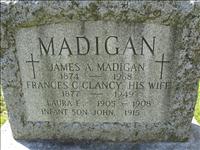 Madigan, James A., Frances C. (Clancy)